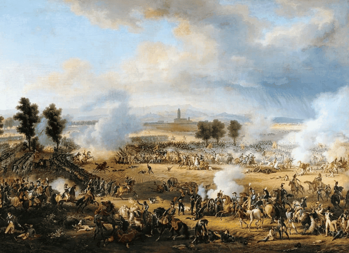 Battaglia di Marengo, olio su tela