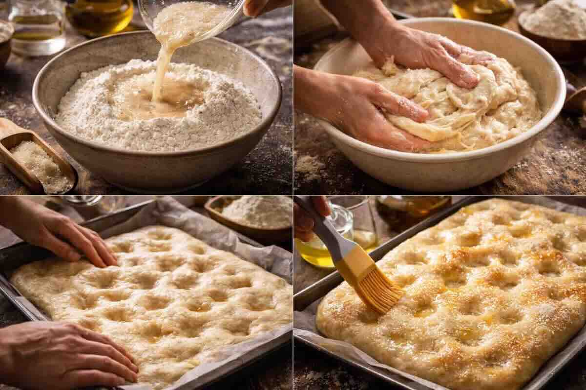 Ricetta focaccia dolce di Alessandria