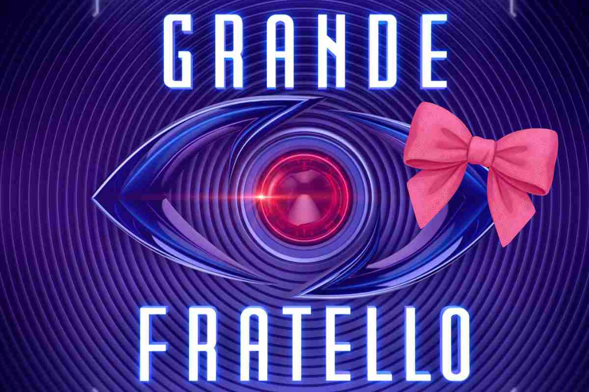 gf fiocco rosa per l'ex gf