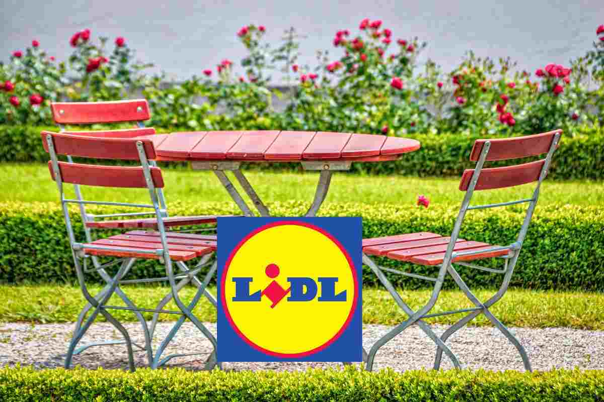 tavolo lidl esterno offerta