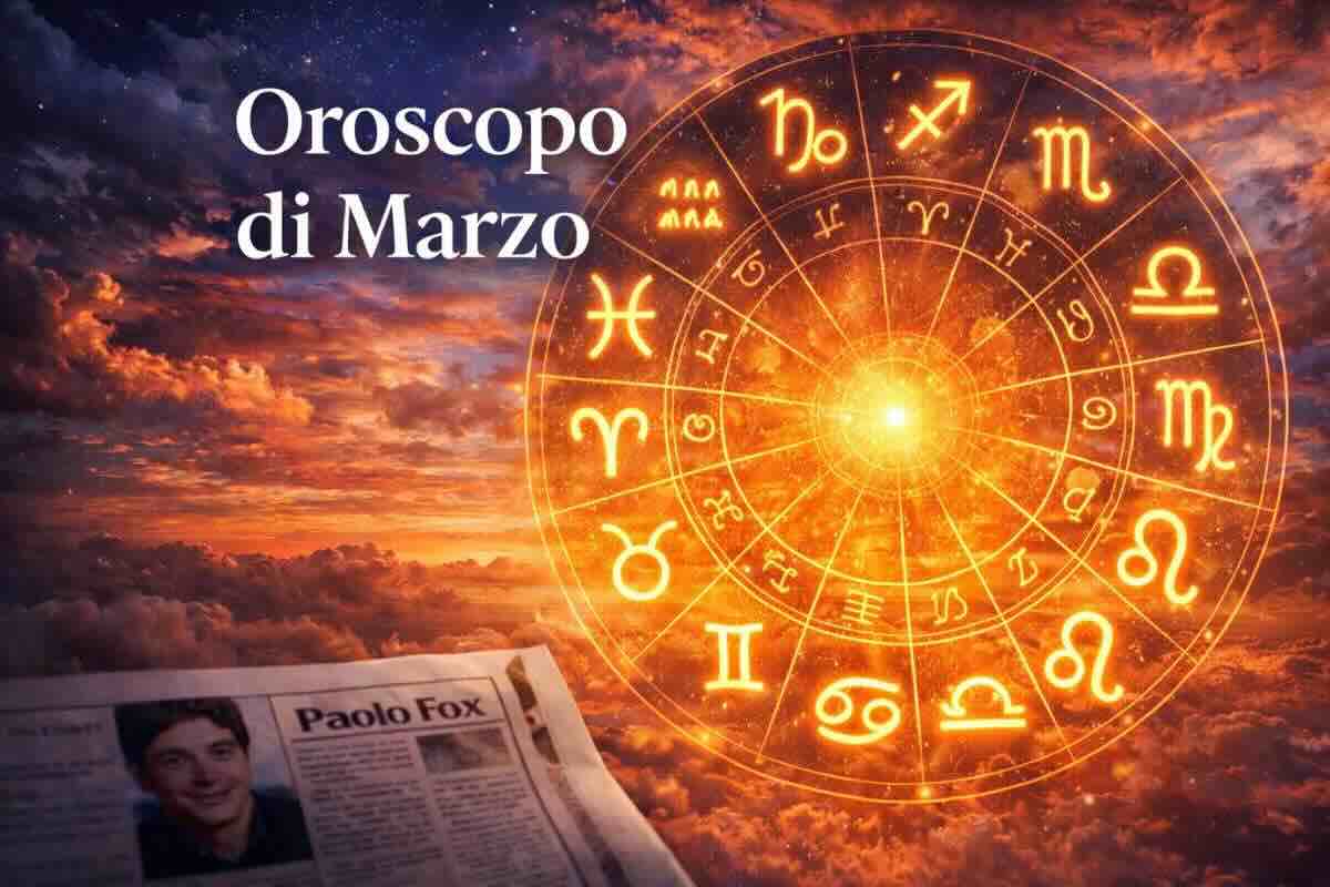 Oroscopo marzo 2026 Paolo Fox